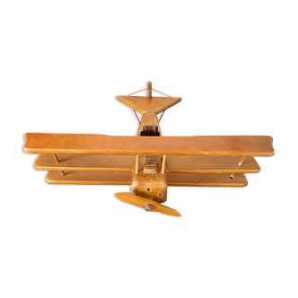 Wooden airplane