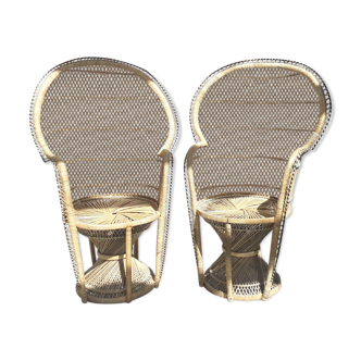 Pair of chairs Emmanuelle