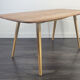 Table à manger ercol plank, années 1960