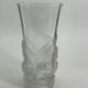 Vase vintage en verre taillé