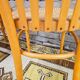 Pair of chairs bistrot 1960s vintage