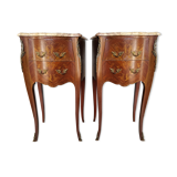 Pair of bedside tables- Louis XV style