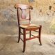 Chaise en merisier de style Directoire