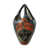 Glazed ceramic vase from the 1950s