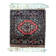 Tapis Vintage Bukhara en Laine, Années 1970, Élégance Artisanale