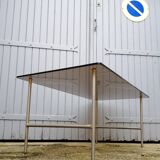 Table basse style Guariche 1950 vintage