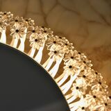 Round Backlit Mirror by Emil Stejnar for Rupert Nikoll Austria 1950s 58cm