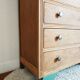 Dresser renovated oak compass feet