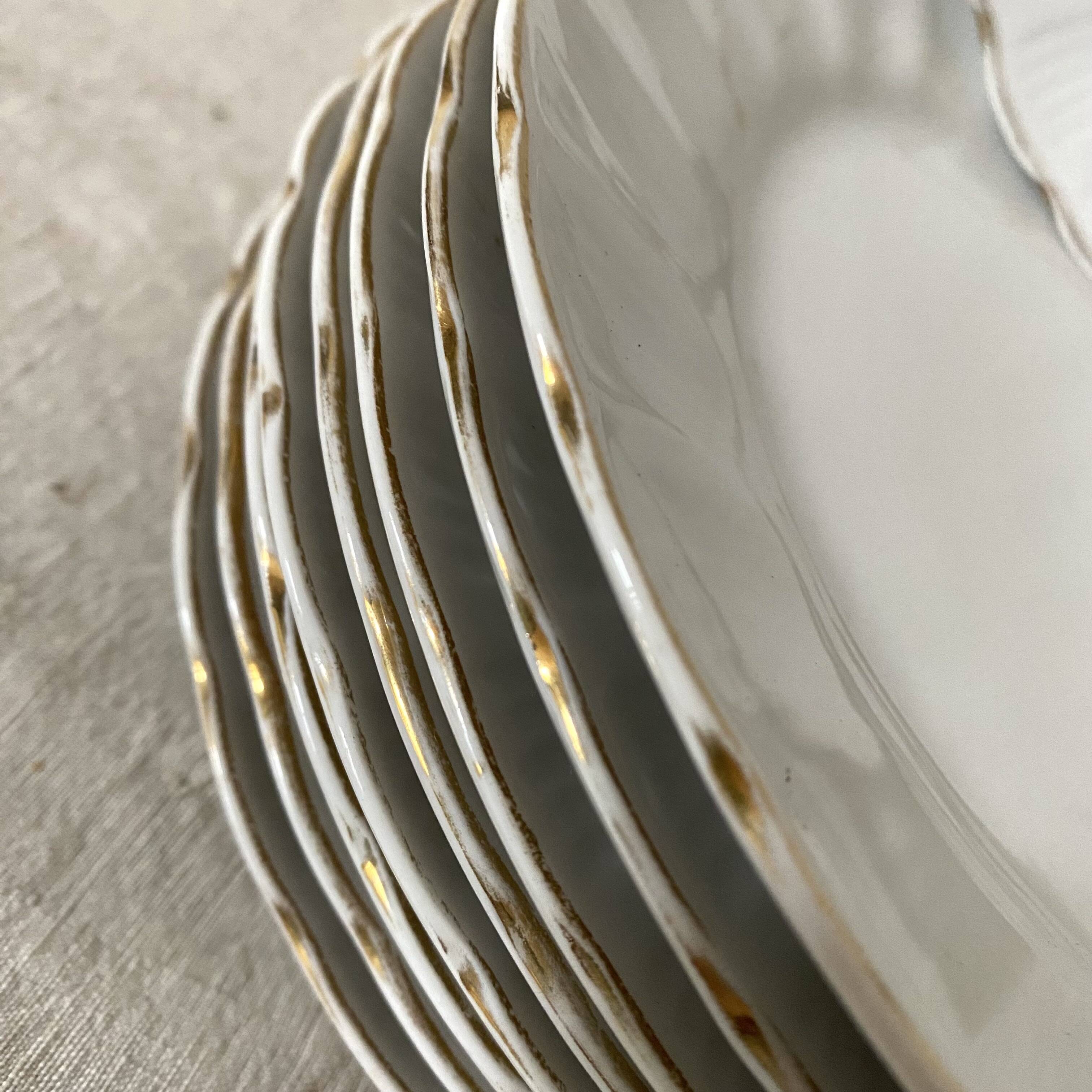 Bavaria Winterling Porcelain Dessert Plates