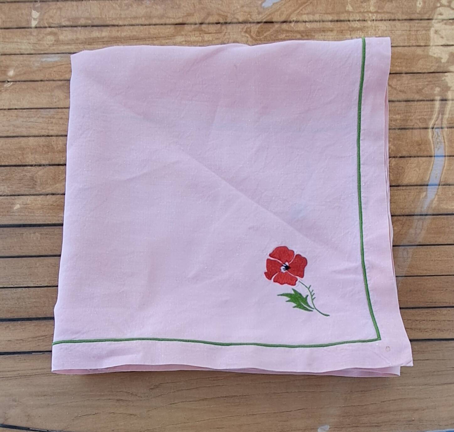 Square tablecloth