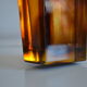 Lot de 2 vases vintage 80's plexiglas ecaille de tortue