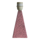 Brussels porcelain lamp base with terrazzo effect