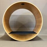 Oak hanging armchair "Design Hanne Kortegaard".