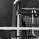Vintage chair in steel wire on sled base, 1970s