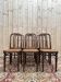 Suite de 6 chaises bistrot Thonet en cannage restaurées