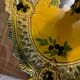 Ceramic plate Vallauris - Pierced decoration Olives - 1950s