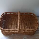 Old wicker basket
