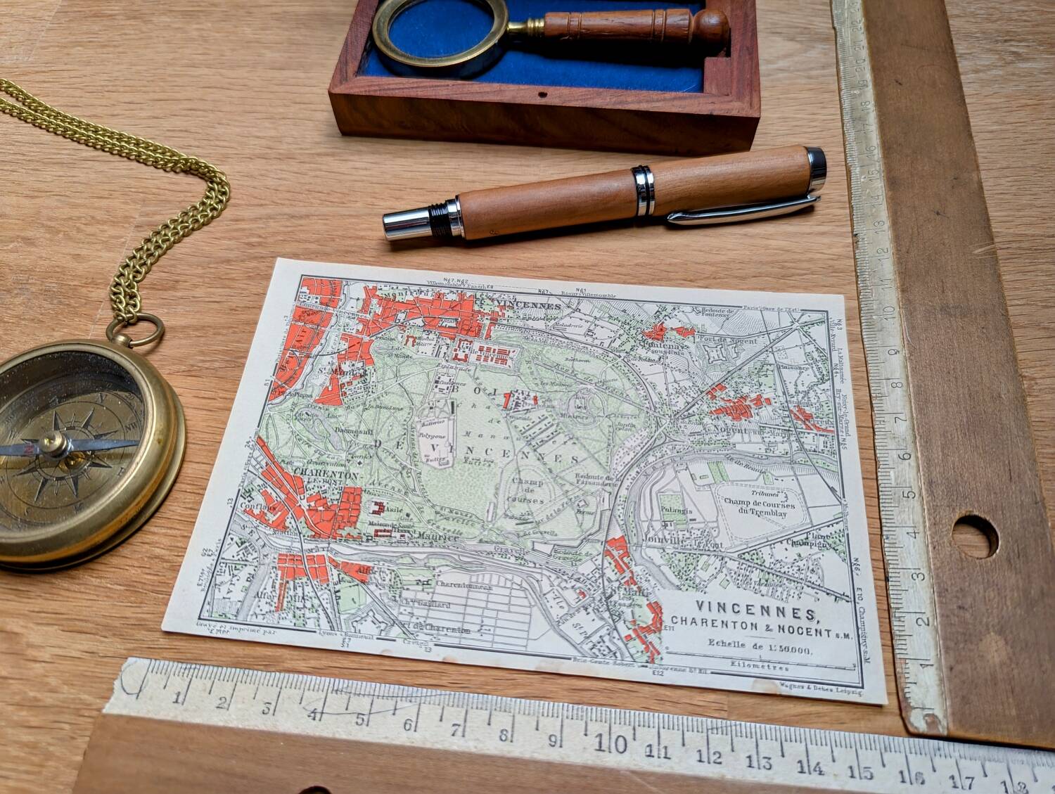 1914, the Bois de Vincennes