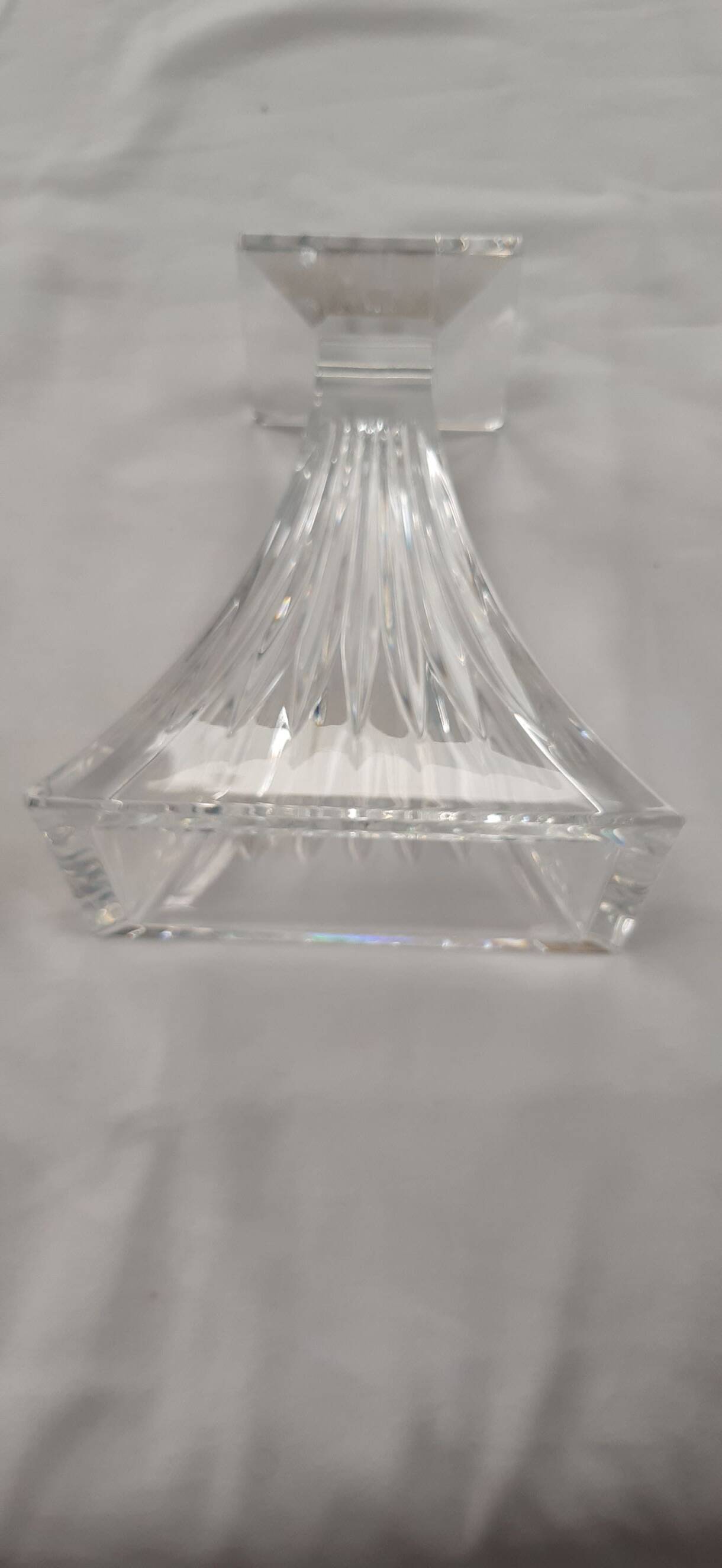 Small crystal vase signed Waterford