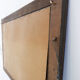 Mirror with coloured glass frame, Italy, circa 1950.