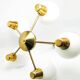Mid-century style chandelier, Czechoslovakia, 1970s