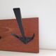 Teak coat hook from the 60s