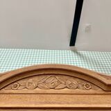 Art Deco oak wardrobe with mirrors (refurbished)
