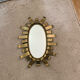 Vintage gilded metal mirror