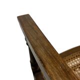 Antique Barley Twist, Rattan Seated Captains Chair easy chair Classic