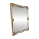 Bevelled gold Deknudt mirror with frames, Belgium, 20th century.