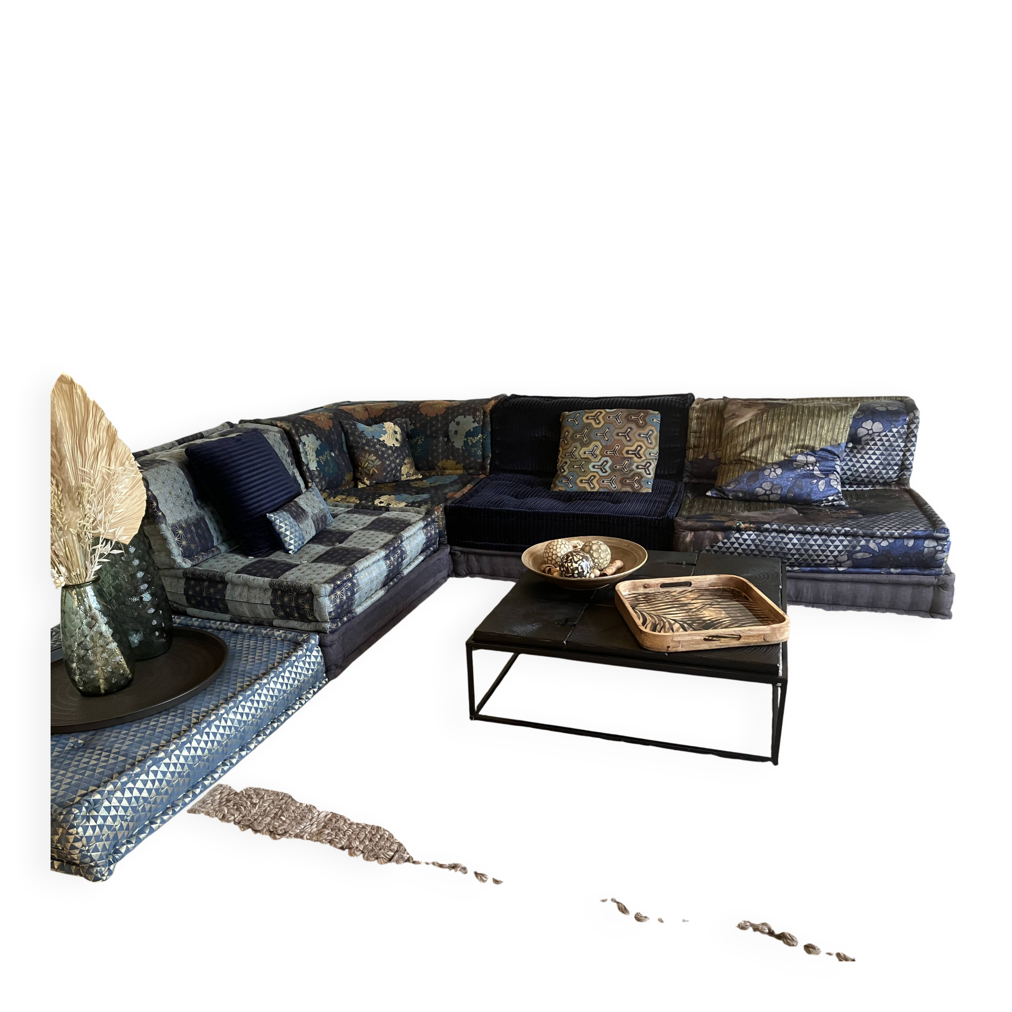 Mah Jong sofa Kenzo Tagada from Roche Bobois.