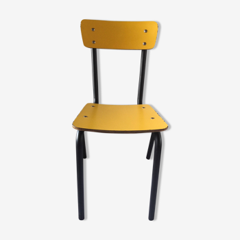 Yellow school chair