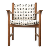 Set of mid-century Danish oak armchairs by Kurt Østervig.