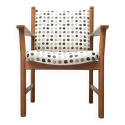 Set of mid-century Danish oak armchairs by Kurt Østervig.