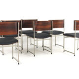 Pastoe SM08 dining table + 6 chairs - dutch design - mid century modern