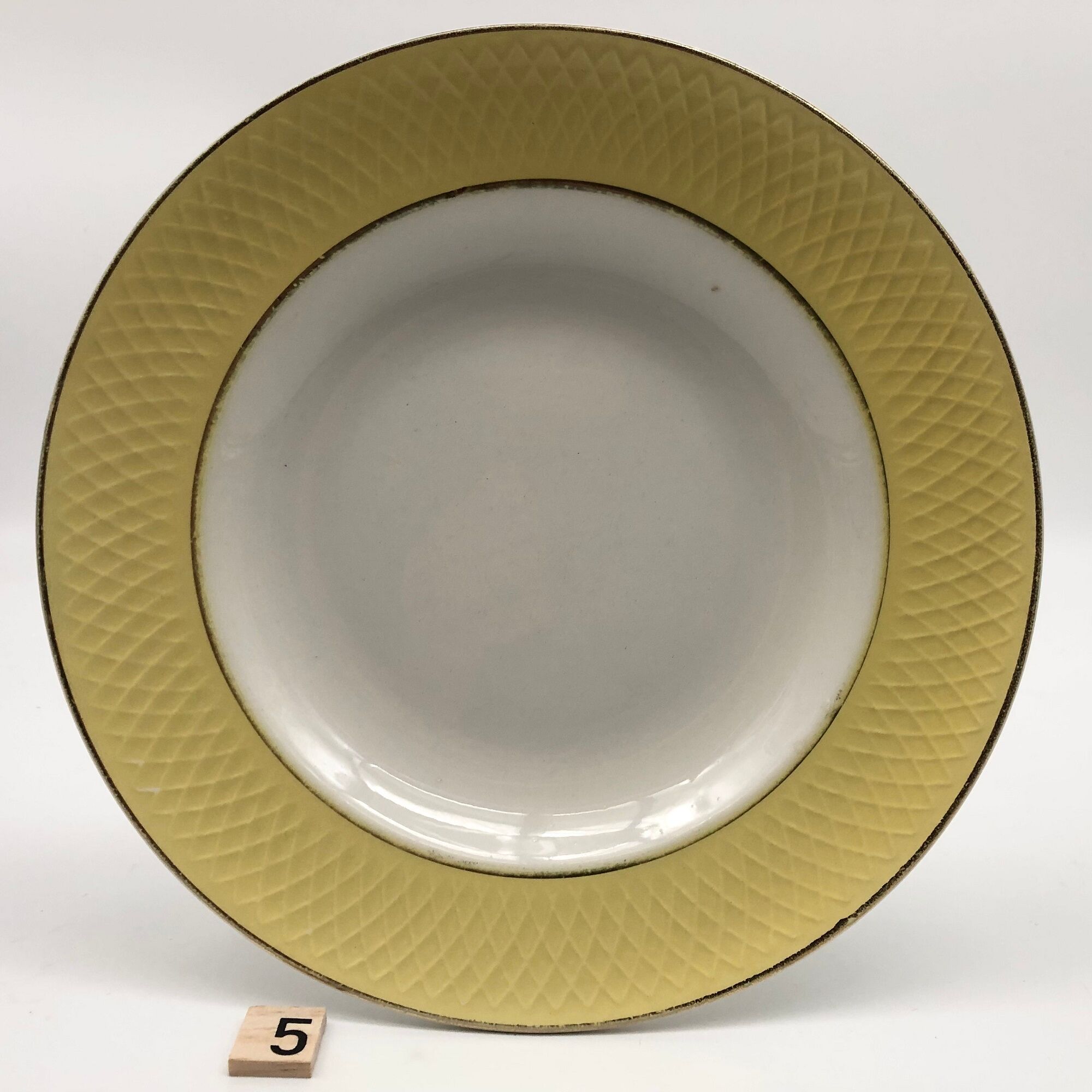 6 Hollow Plates "Orchies Moulin des Loups"