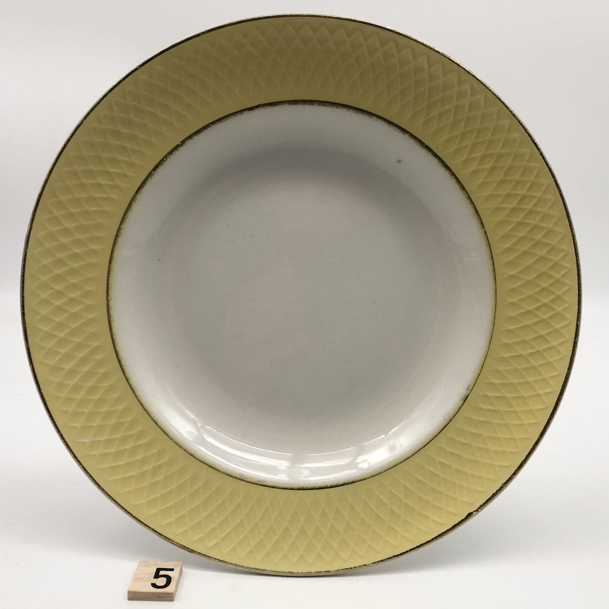 6 Hollow Plates "Orchies Moulin des Loups"