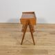 Mid-Century Teak and Rattan Console Table by Søren Rasmussen, Denmark, 1960