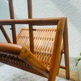 Foldable Bamboo Magazine Rack
