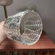 Pair of seventies glass globe wall lights