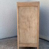 Parisian art deco chest of drawers raw wood