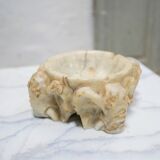 Vintage ashtray in alabaster