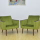 Fauteuils veror du milieu du siècle années 1960