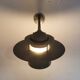 Metal and glass wall light by Jens Møller-Jensen for Louis Poulsen