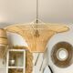 Suspension en rotin naturel