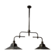 Billiards chrome brass chandelier