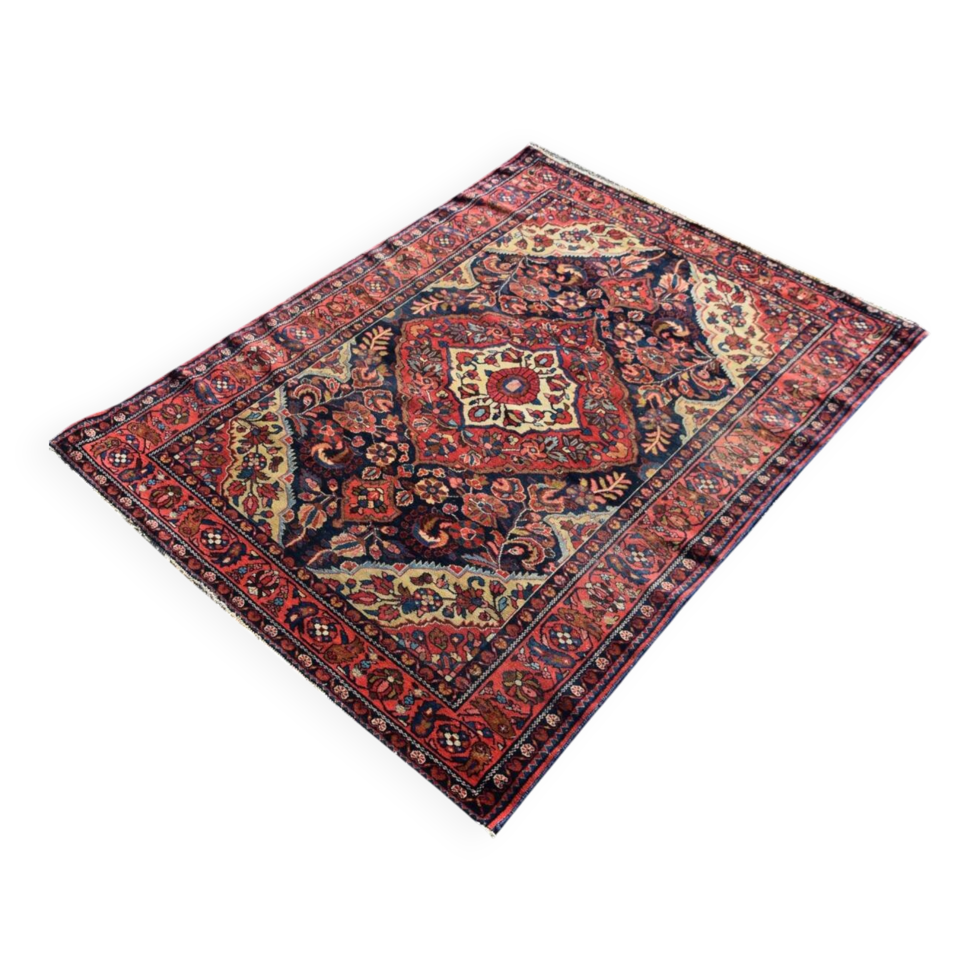 Tapis d'orient persan Iran Lilian : 1,47 x 1,97 mètres