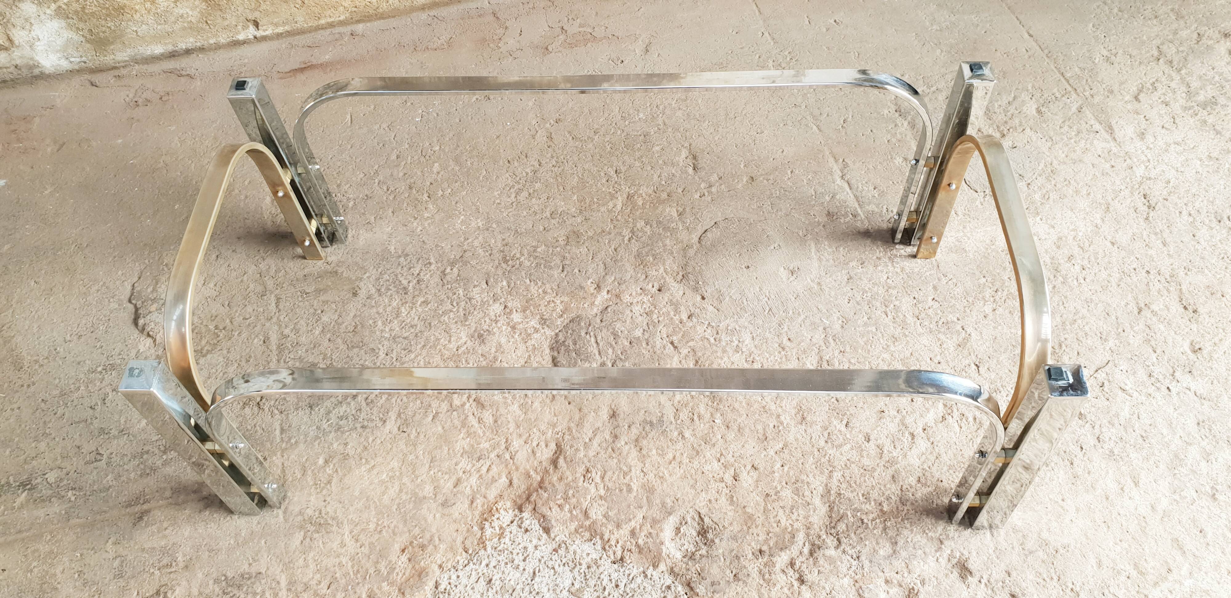 Table basse en verre