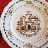 6 assiettes révolutionnaire révolution française 1789 - C.B.M. CBM