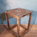 20th century steel stools / end tables